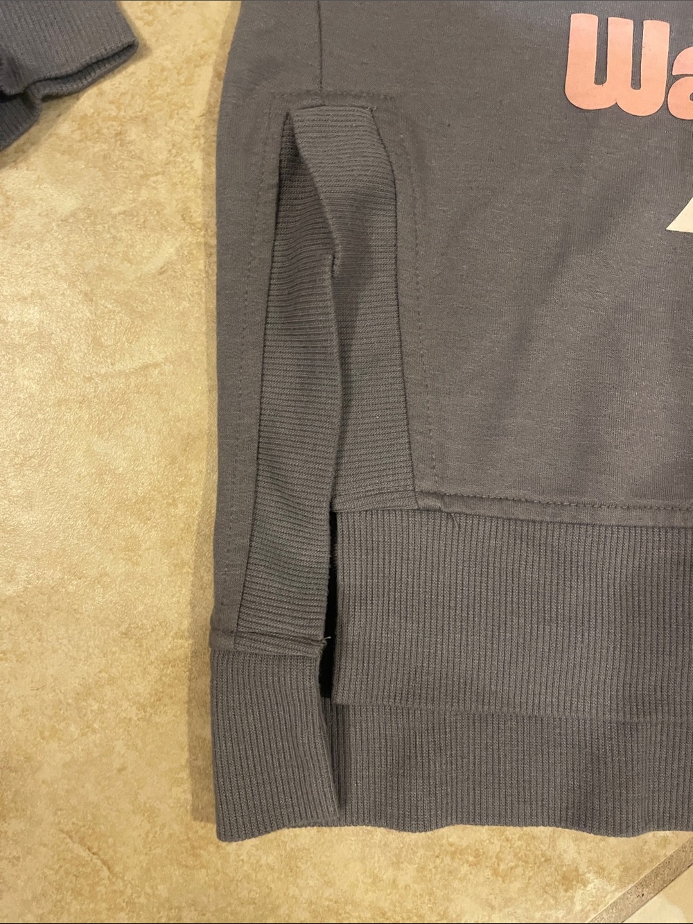 Disney Walt Disney World Castle Jersey Lightweight Sweatshirt Size Large NWOT - Picture 4 of 6